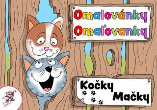 Obrázek z Omalovánky LUX Kočky 